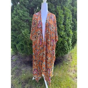 Altar'd State Long Kimono Shawl O/S